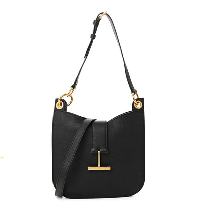 Tom Ford Grain Calfskin Small Tara Crossbody Black 1 of 9