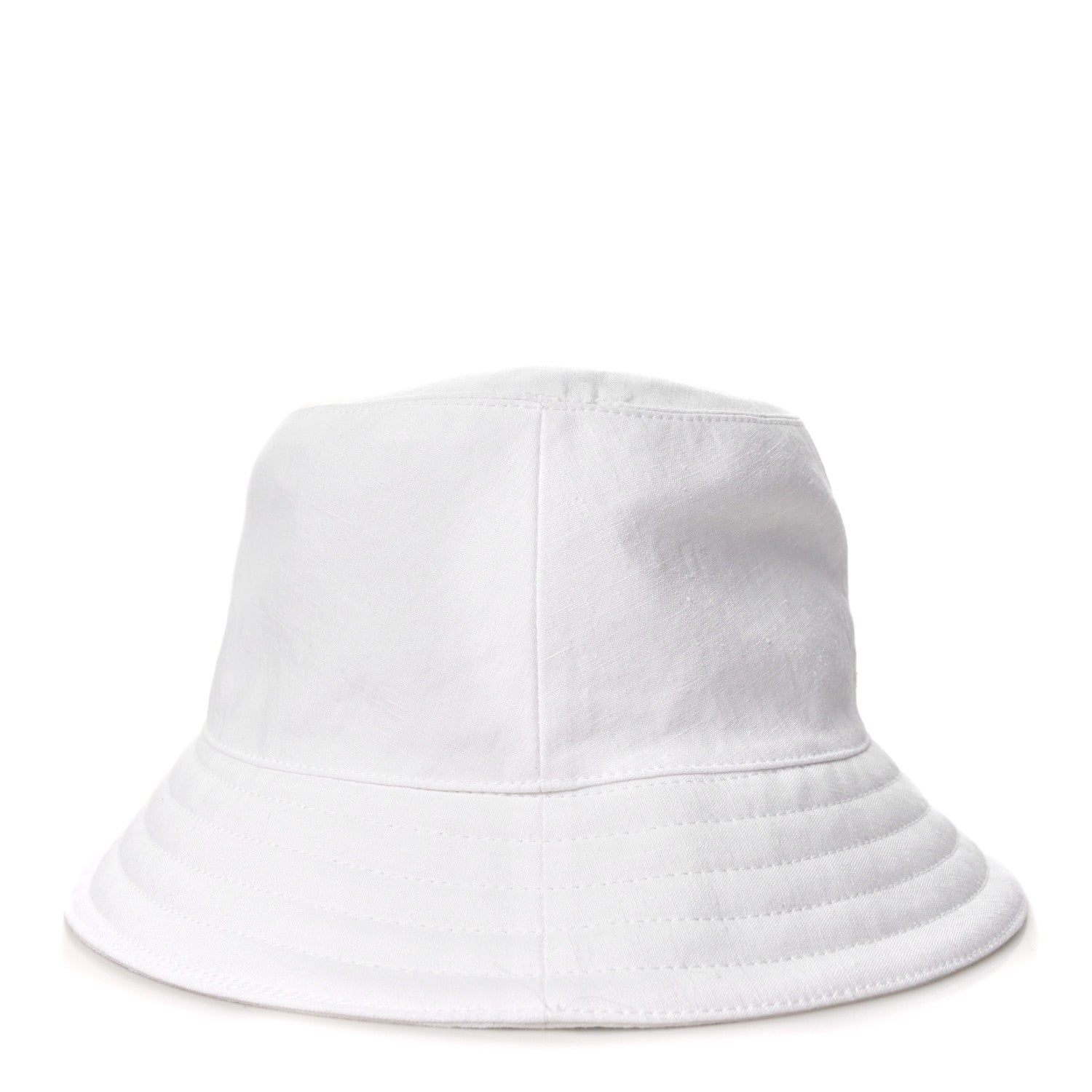 Hermes Cotton Bucket Hat White 5 of 9