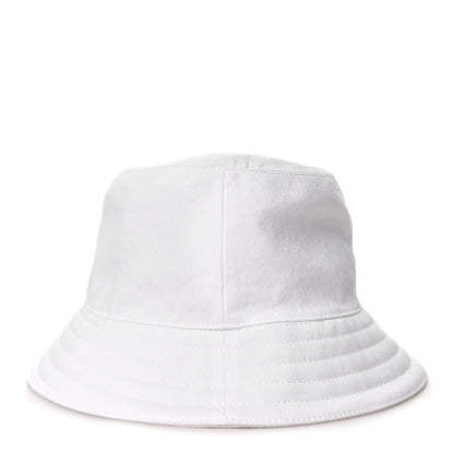 Hermes Cotton Bucket Hat White 5 of 9