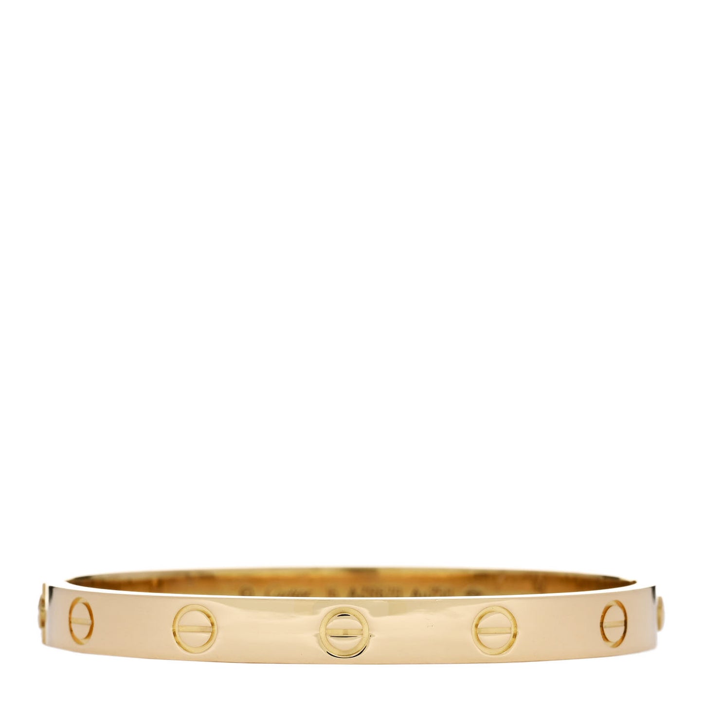 18K Yellow Gold LOVE Bracelet 16