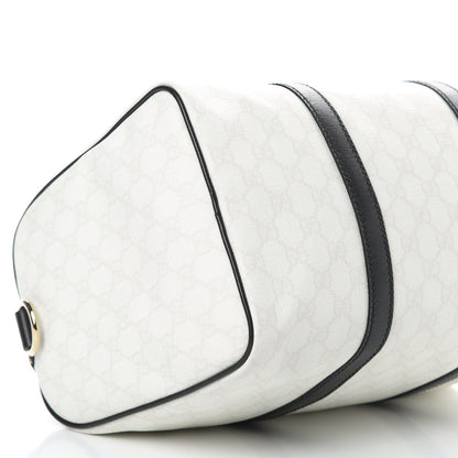 Gucci GG Plus Monogram Medium Joy Boston White Black 9 of 13