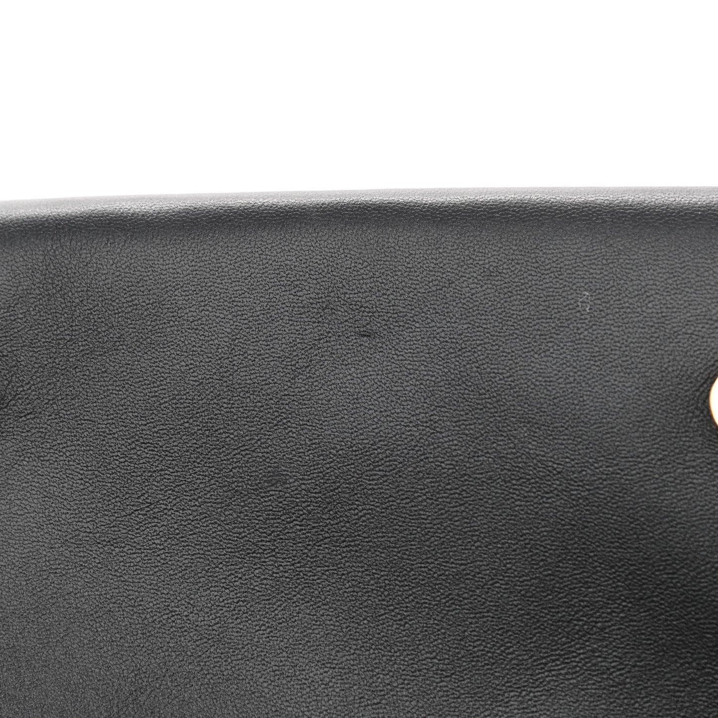 Lambskin Embossed Monogram Pochette Coussin Black