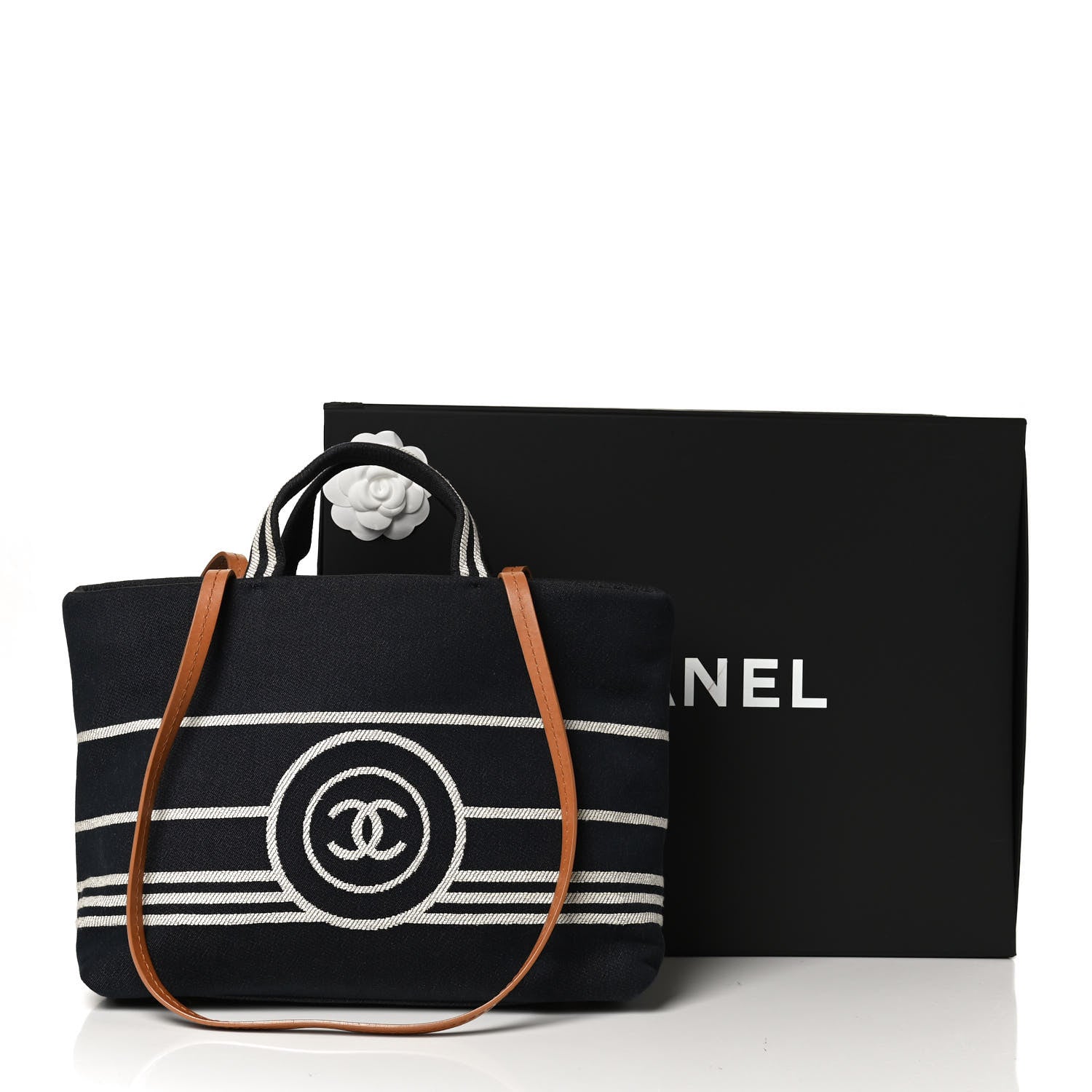 Chanel Denim Large Shopping Tote Blue 13 of 13