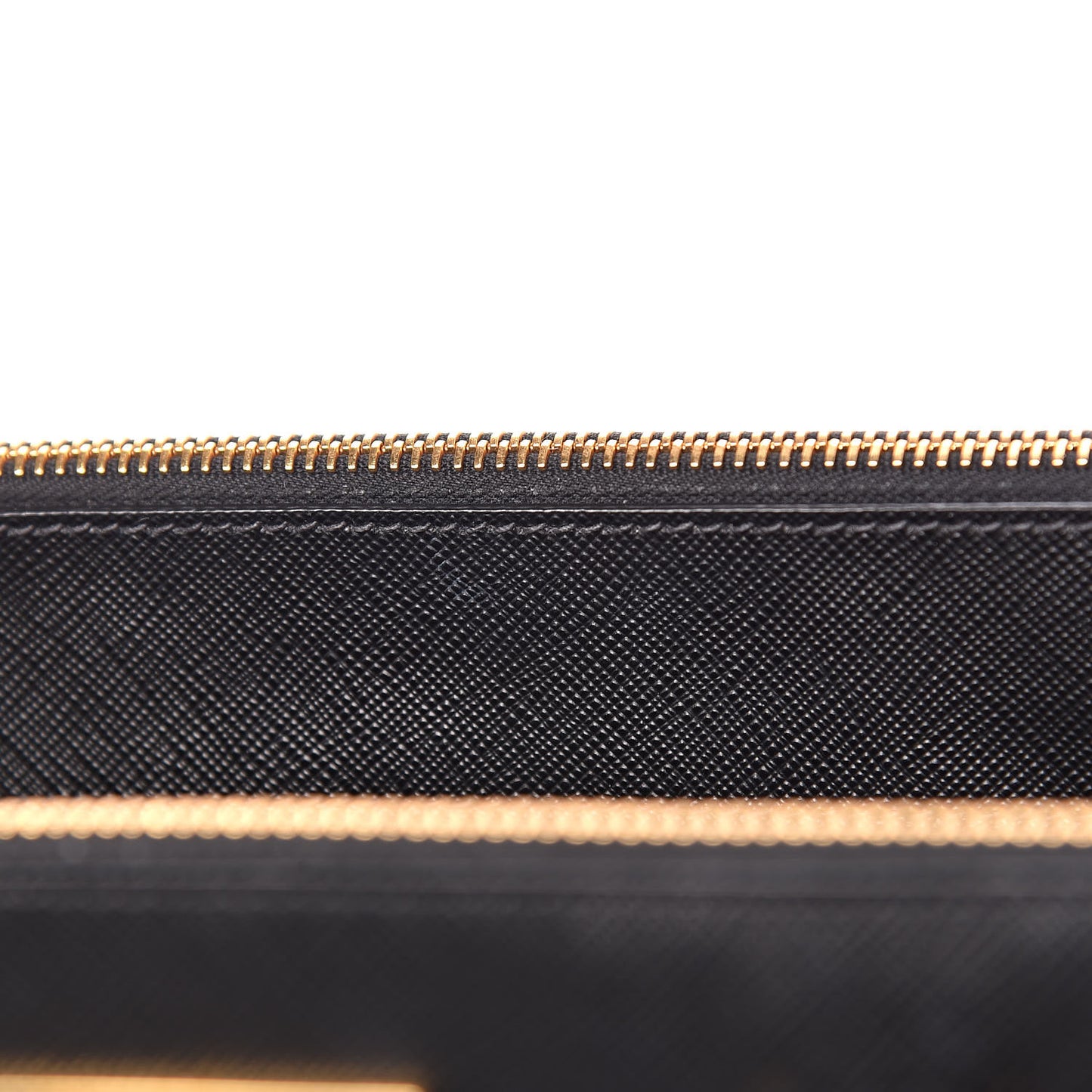Saffiano Small Galleria Double Zip Tote Black