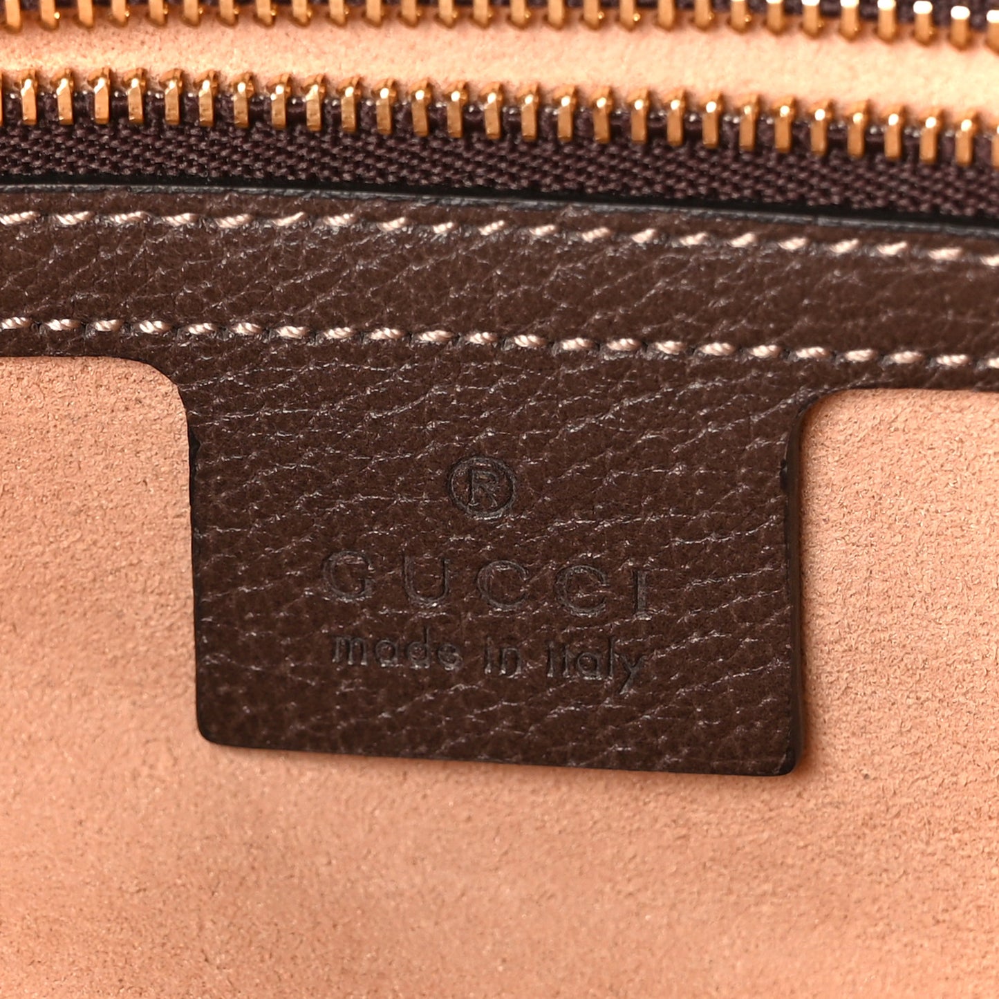 GG Supreme Monogram Web Small Ophidia Shoulder Bag Brown