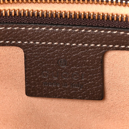 Gucci GG Supreme Monogram Web Small Ophidia Shoulder Bag Brown 6 of 12