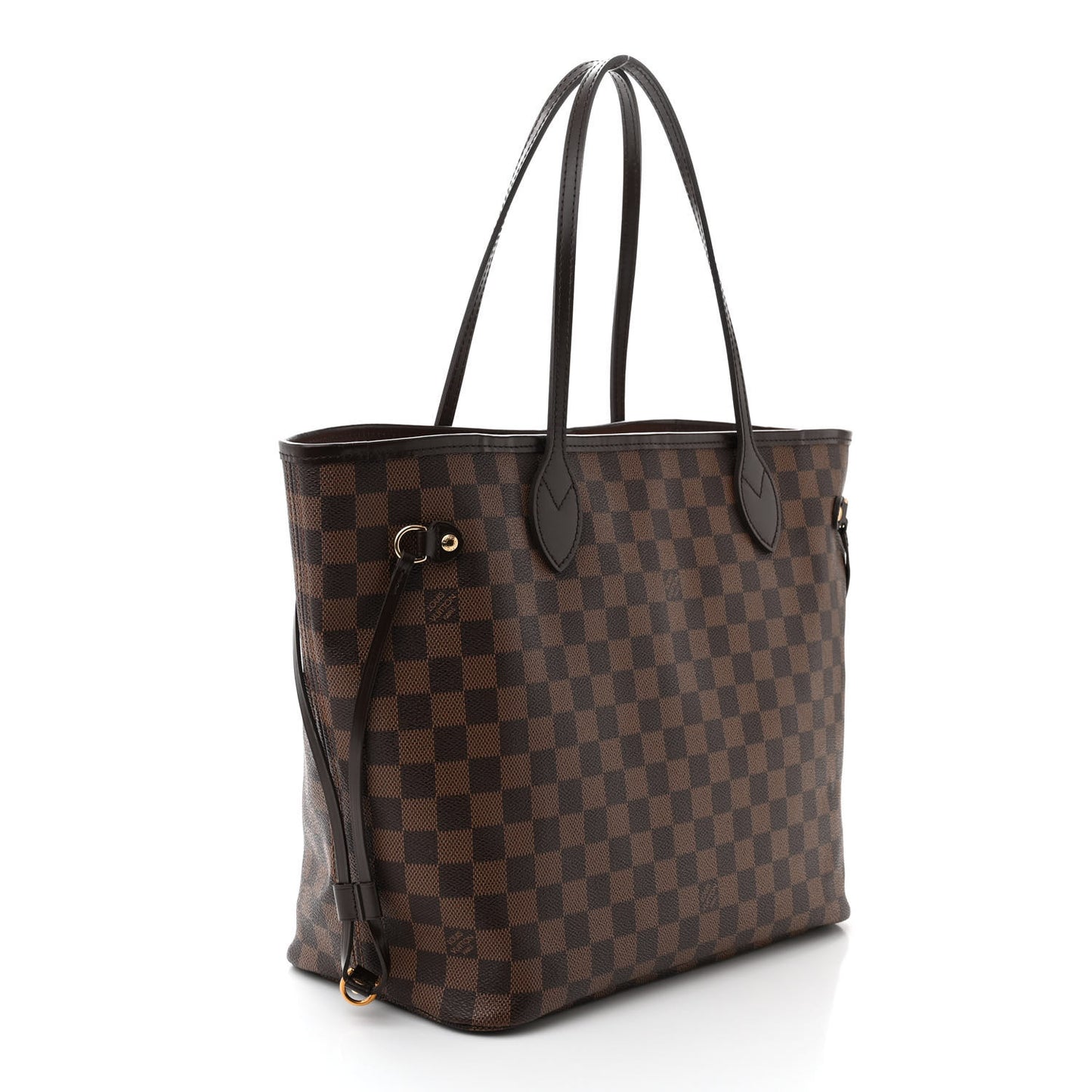 Damier Ebene Neo Neverfull MM Rose Ballerine