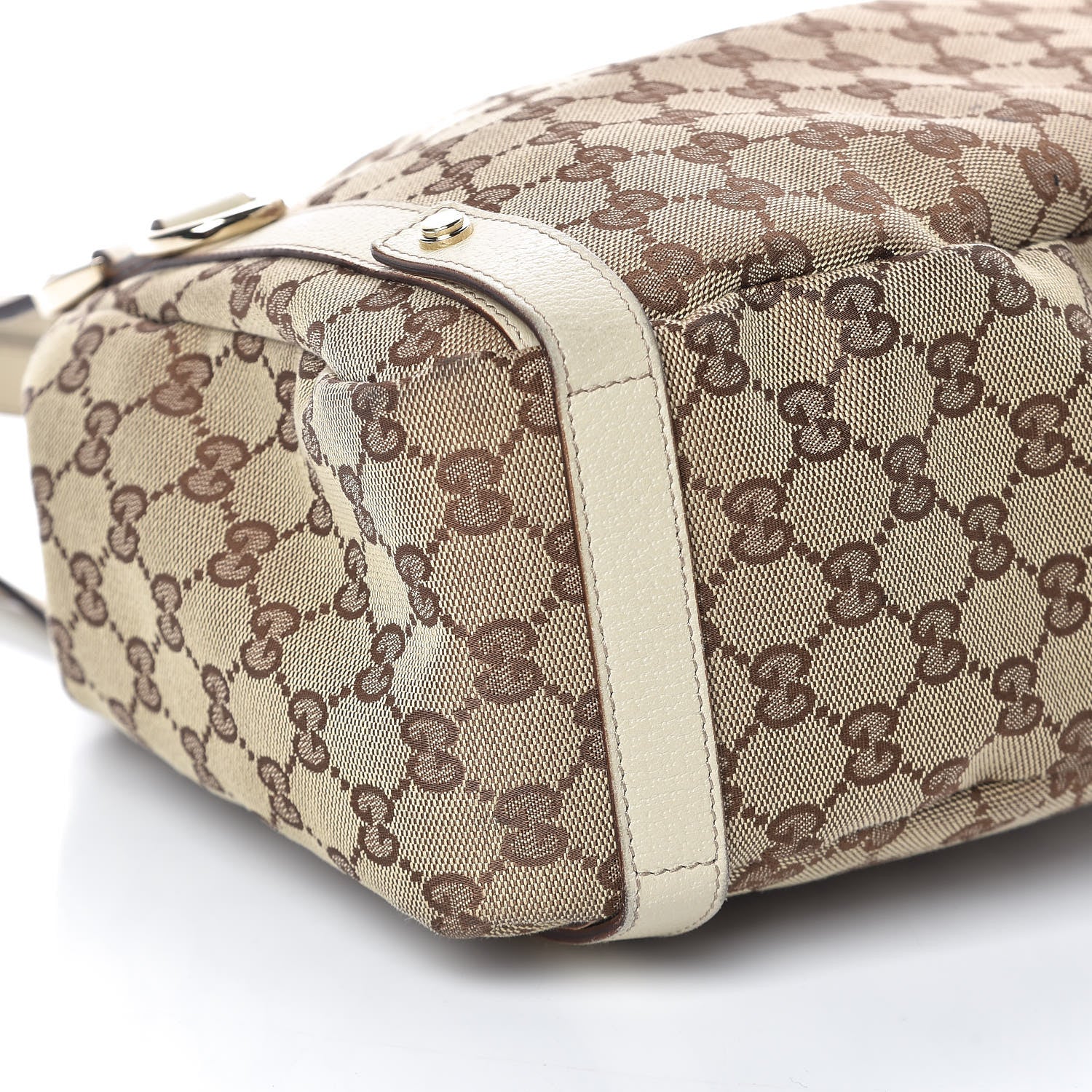 Gucci Monogram Medium Abbey Shoulder Bag Off White 9 of 10