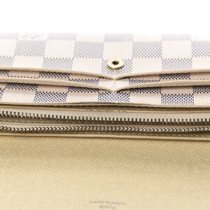 Louis Vuitton Damier Azur Sarah Wallet 12 of 17