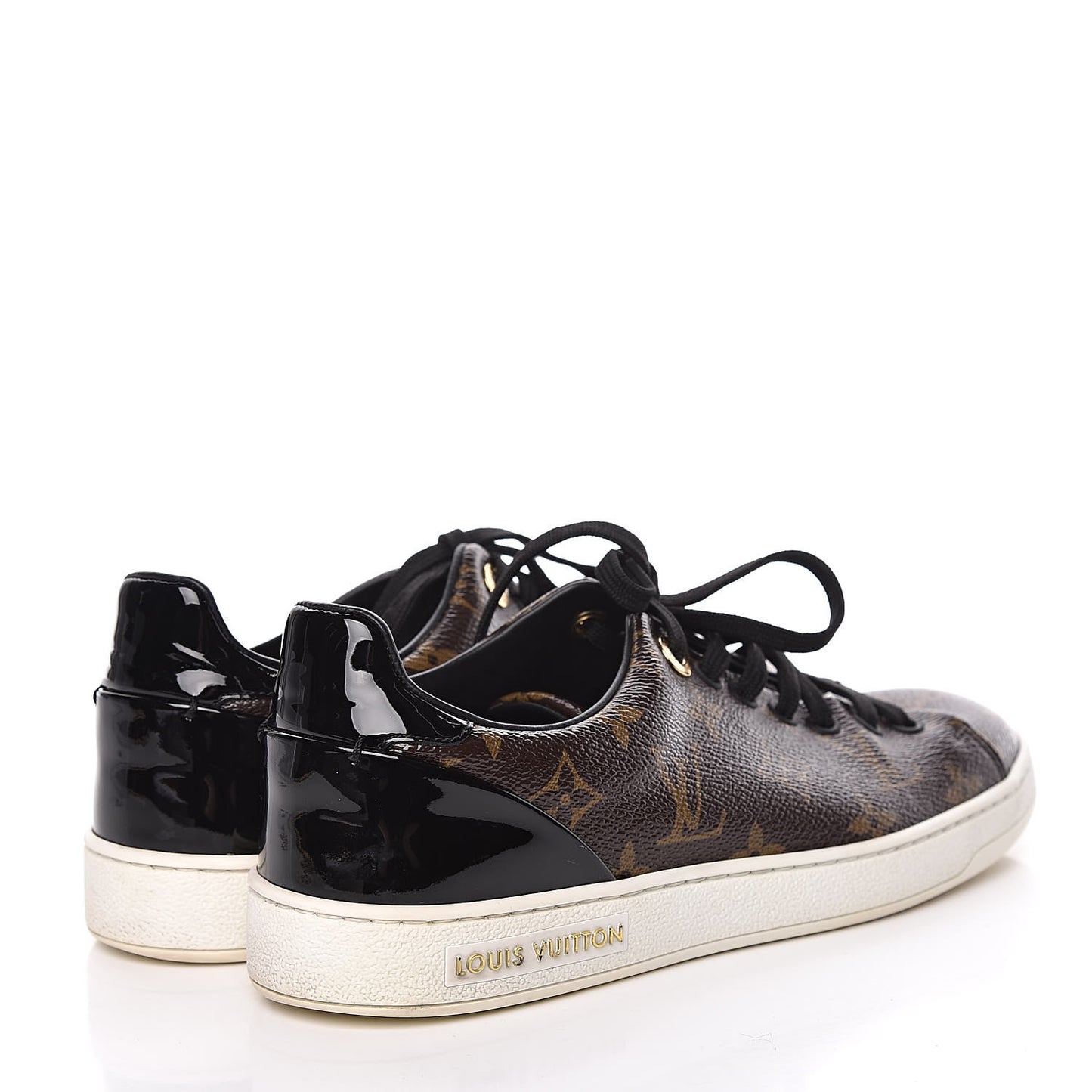 Patent Monogram Frontrow Sneakers 37