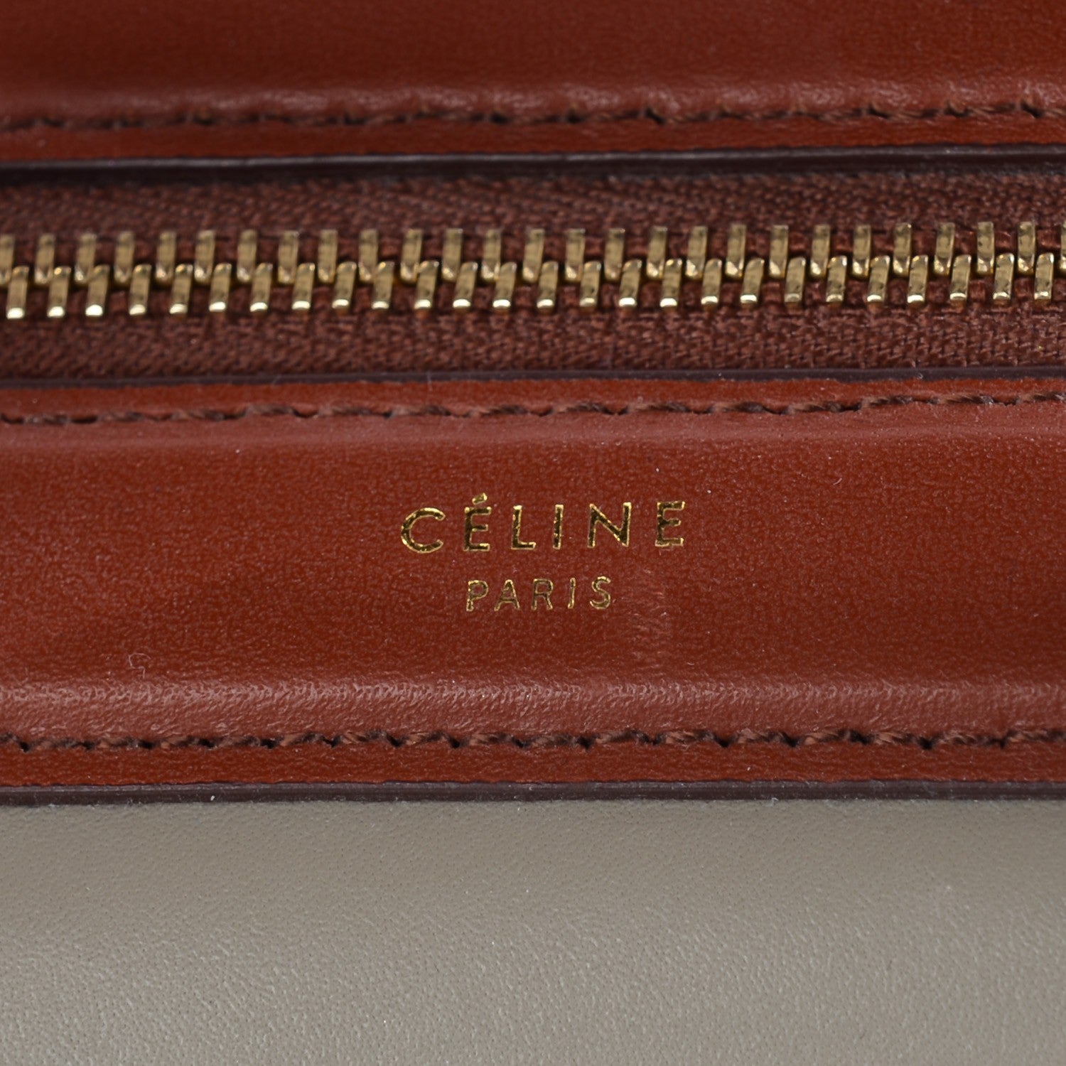 Celine Satin Calfskin Long Frame Doctor Bag Grey 6 of 8