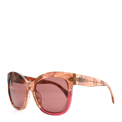 Chanel Acetate Square CC Sunglasses 71347A Tortoise Pink 1 of 7
