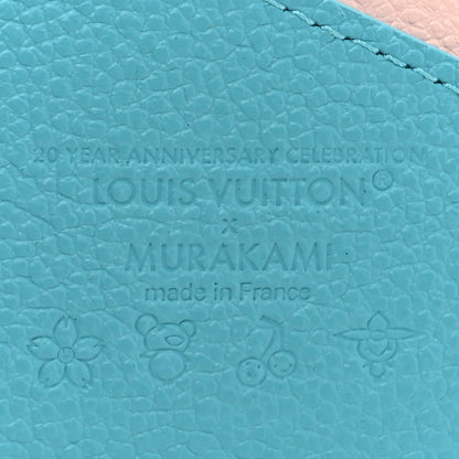 Louis Vuitton LV X TM Monogram Multicolor Criss-Cross Card Holder Kabira Blue Rose 6 of 7