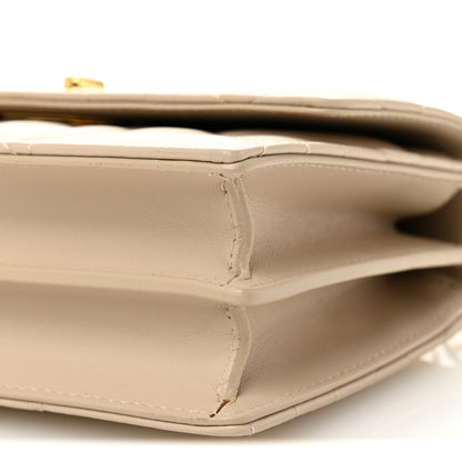 Christian Dior Lambskin Macrocannage Mini Miss Caro Bag Caramel Beige 10 of 10