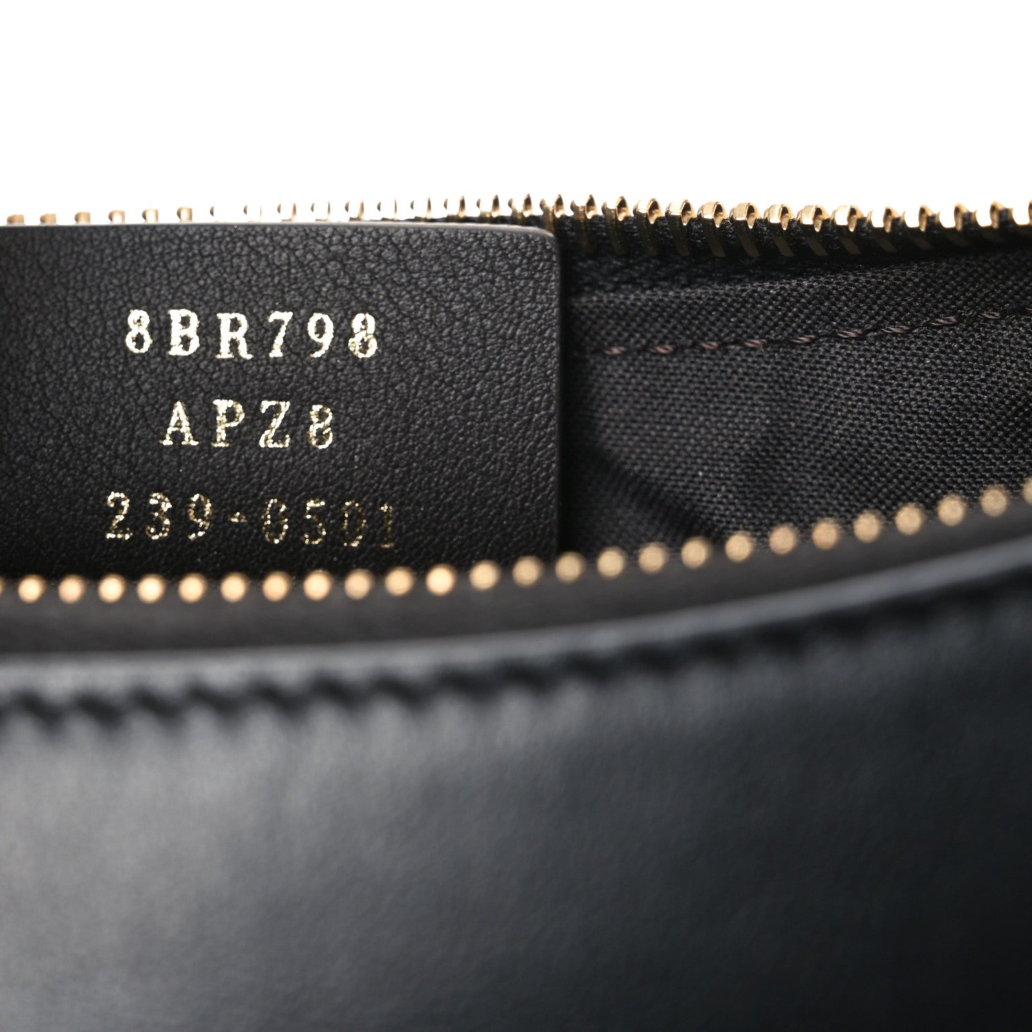 Fendi Vitello Grace Matte Whipstitch Small Fendigraphy Hobo Bag Black 7 of 11