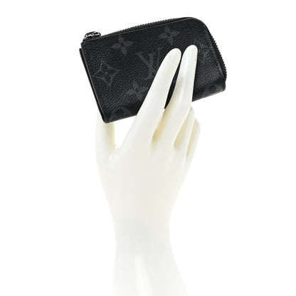 Louis Vuitton Monogram Eclipse Coin Purse 2 of 9