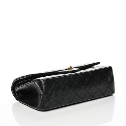 Chanel Aged Calfskin Quilted 2.55 Reissue 225 Flap Black 4 of 7