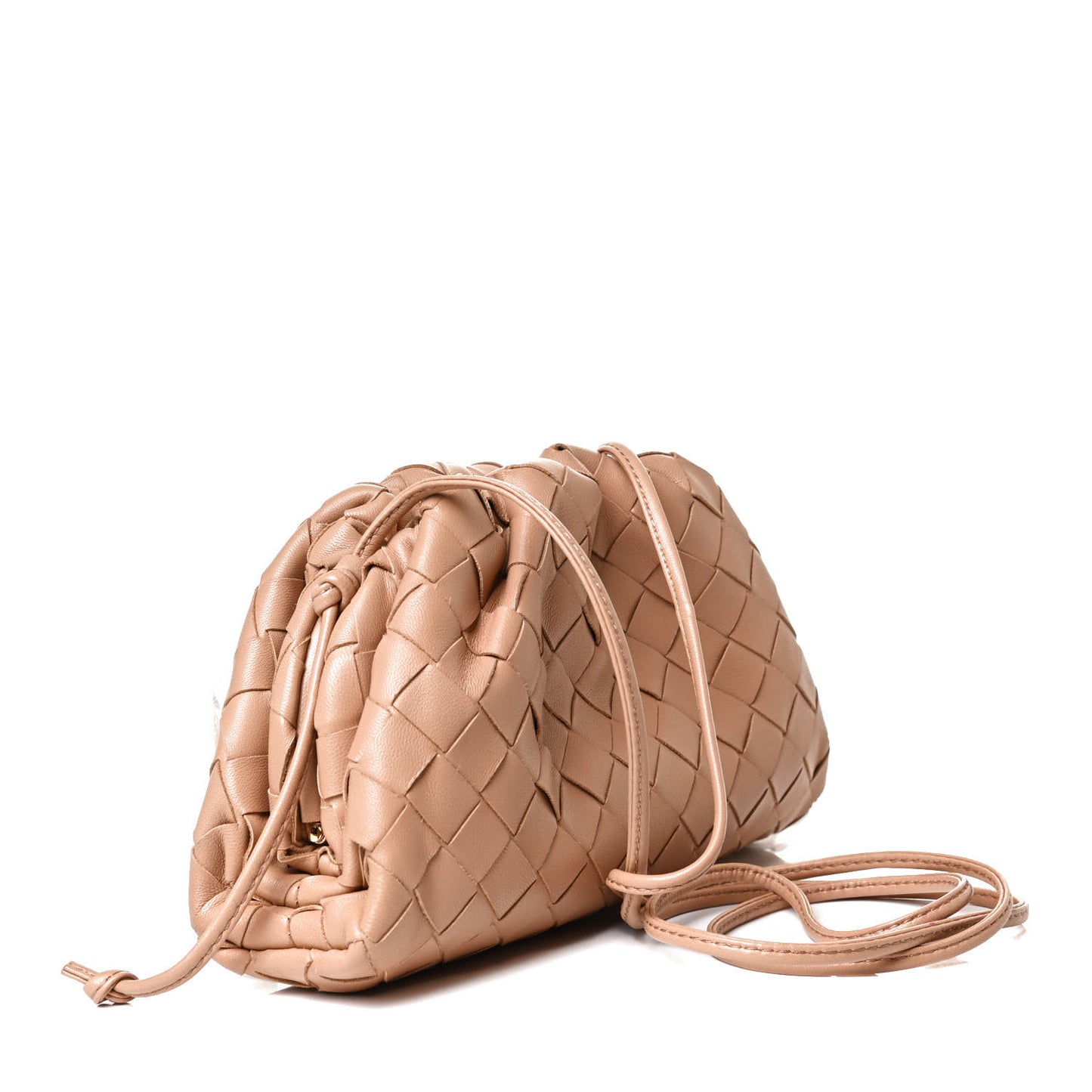 Nappa Intrecciato The Mini Pouch Sandalwood