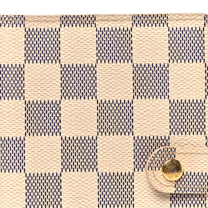 Louis Vuitton Damier Azur Small Ring Agenda Cover 7 of 9