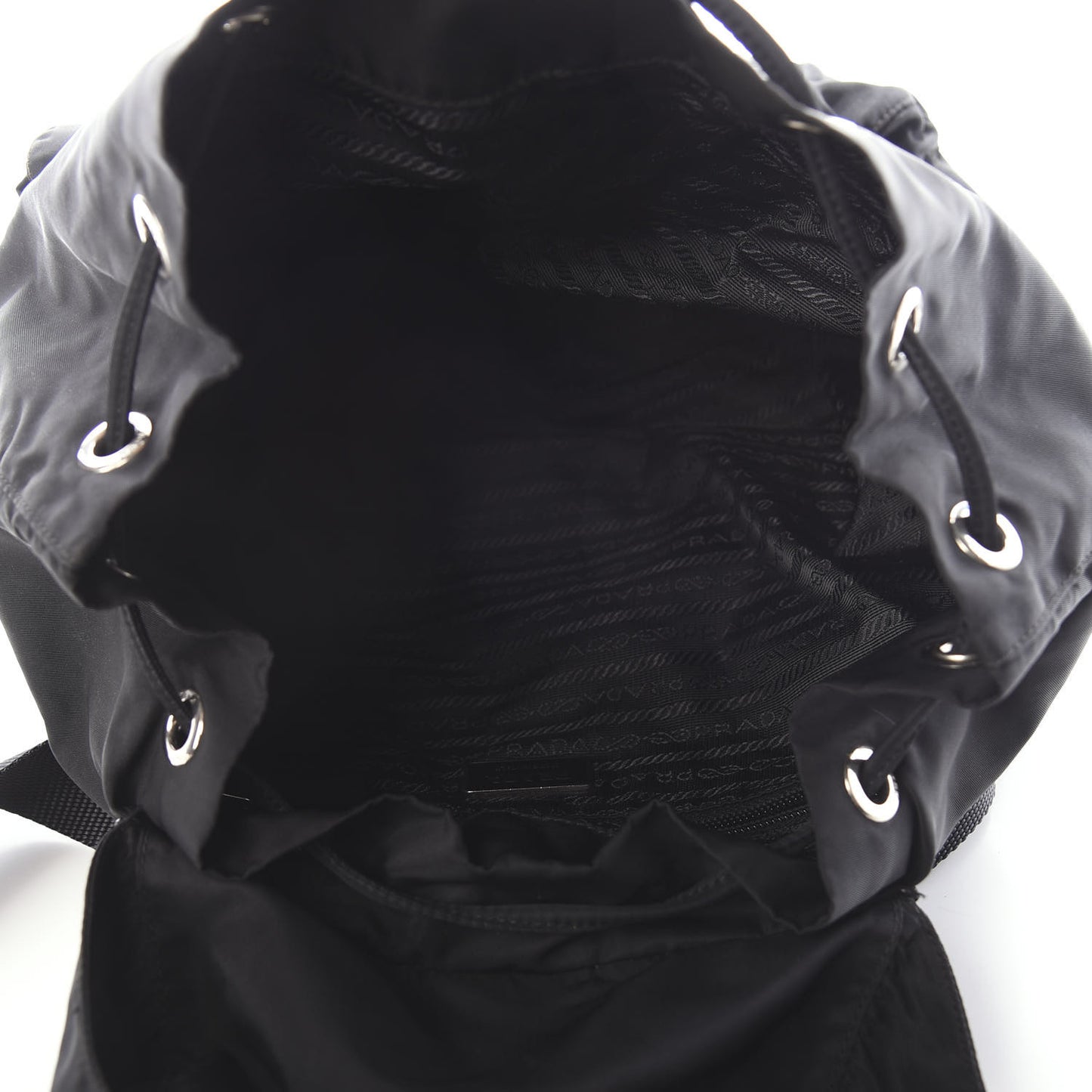 Nylon Vela Medium Backpack Black