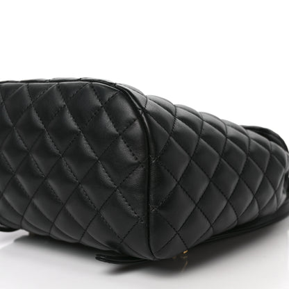Chanel Lambskin Quilted Small Urban Spirit Backpack Black 9 of 9
