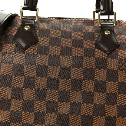 Louis Vuitton Damier Ebene Speedy Bandouliere 30 9 of 11