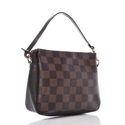 Louis Vuitton Damier Ebene Trousse Make Up Bag Pochette 4 of 10