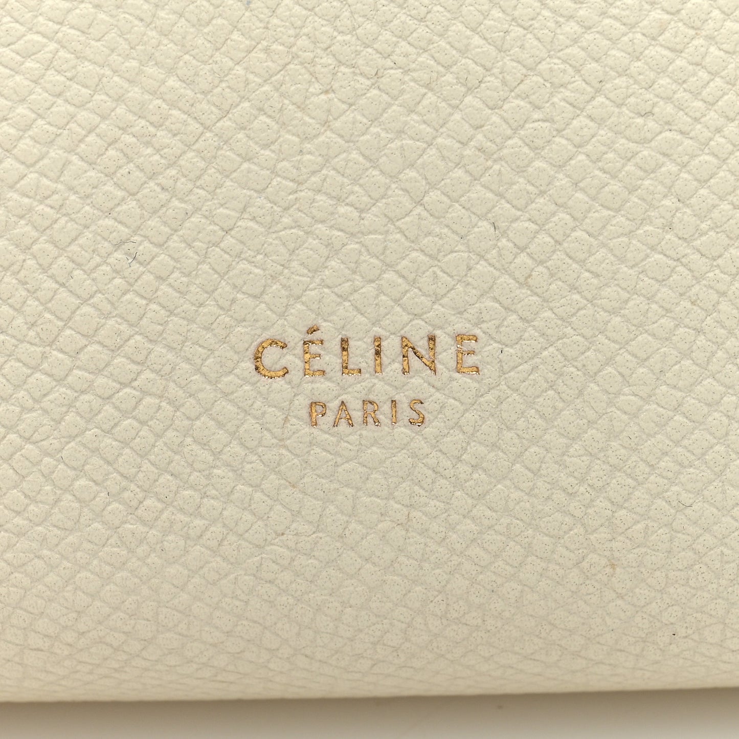 Grained Calfskin Mini Belt Bag White