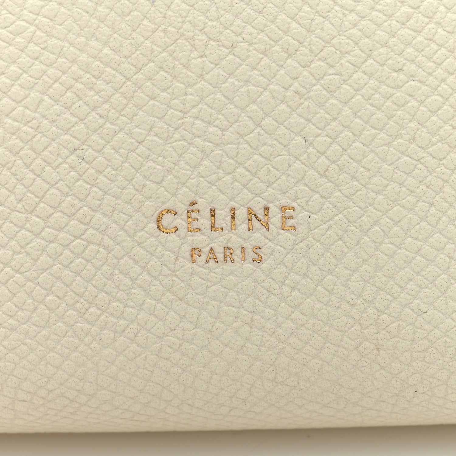 Celine Grained Calfskin Mini Belt Bag White 5 of 14