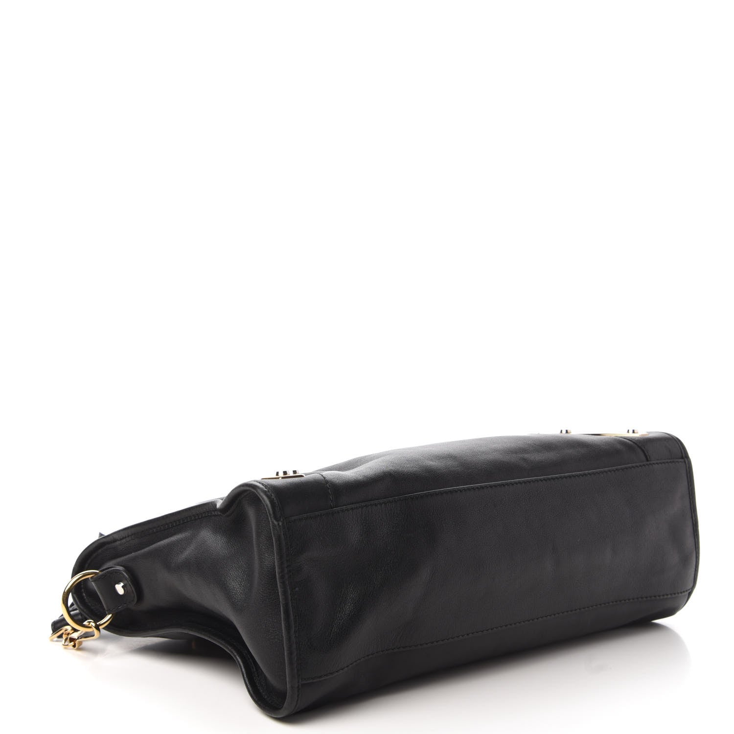Balenciaga Veau Amp Plate Gold Hardware City Black 4 of 10
