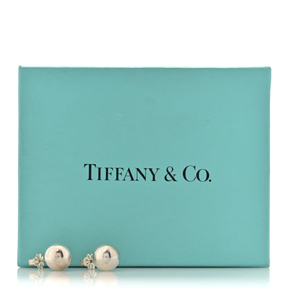 Tiffany Sterling Silver 10mm HardWear Ball Earrings 8 of 8