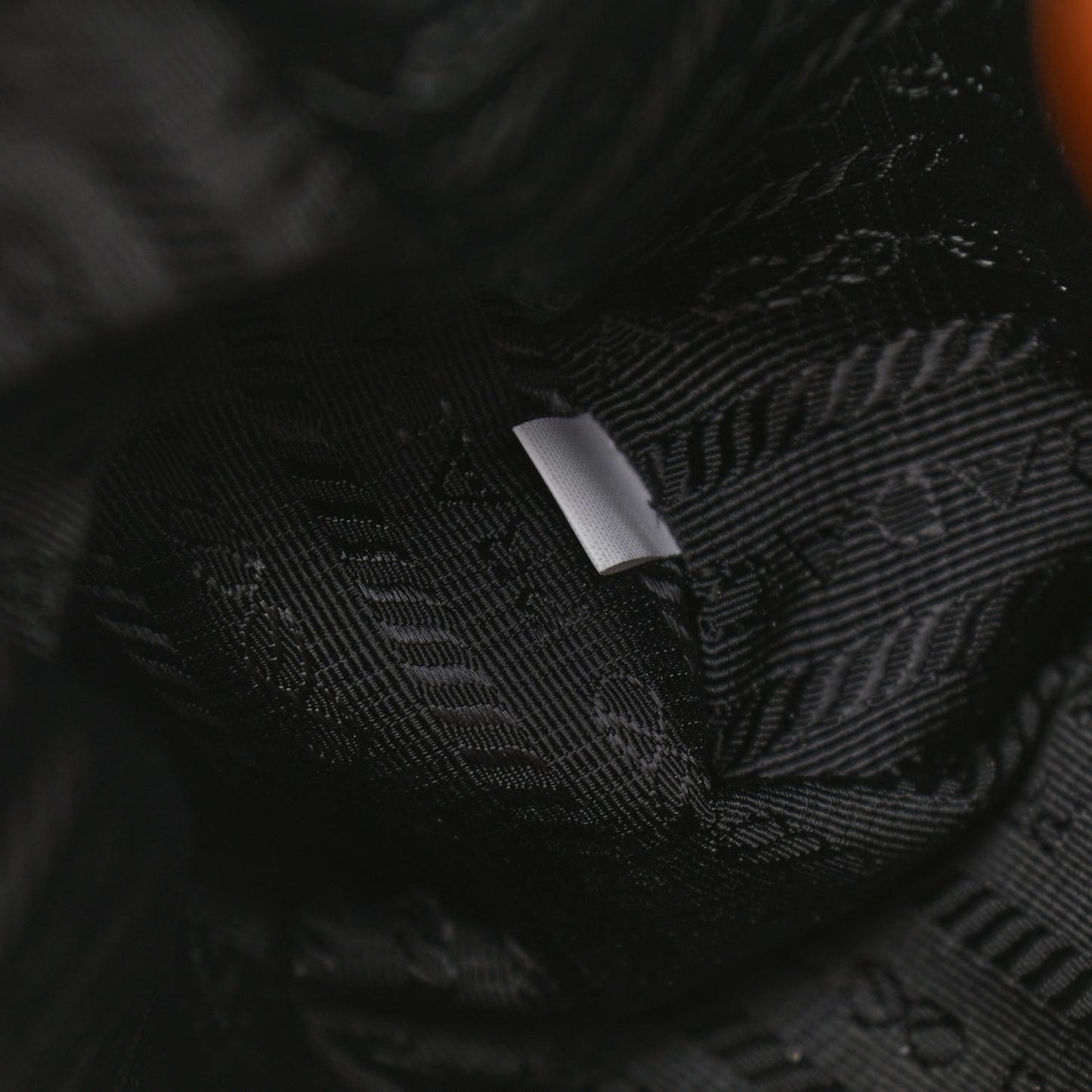 Broccato Mini Re-Edition 2000 Bag Arancio Twist