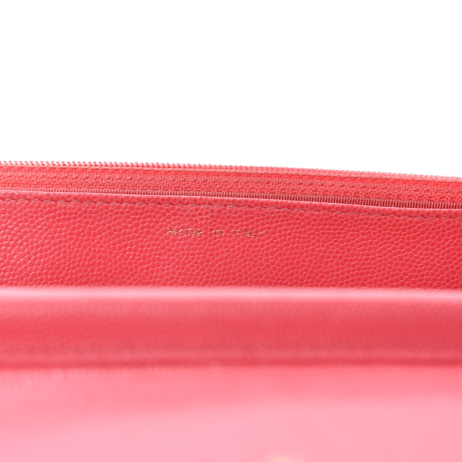 Chanel Caviar Quilted Wallet On Chain WOC Dark Pink 11 of 13