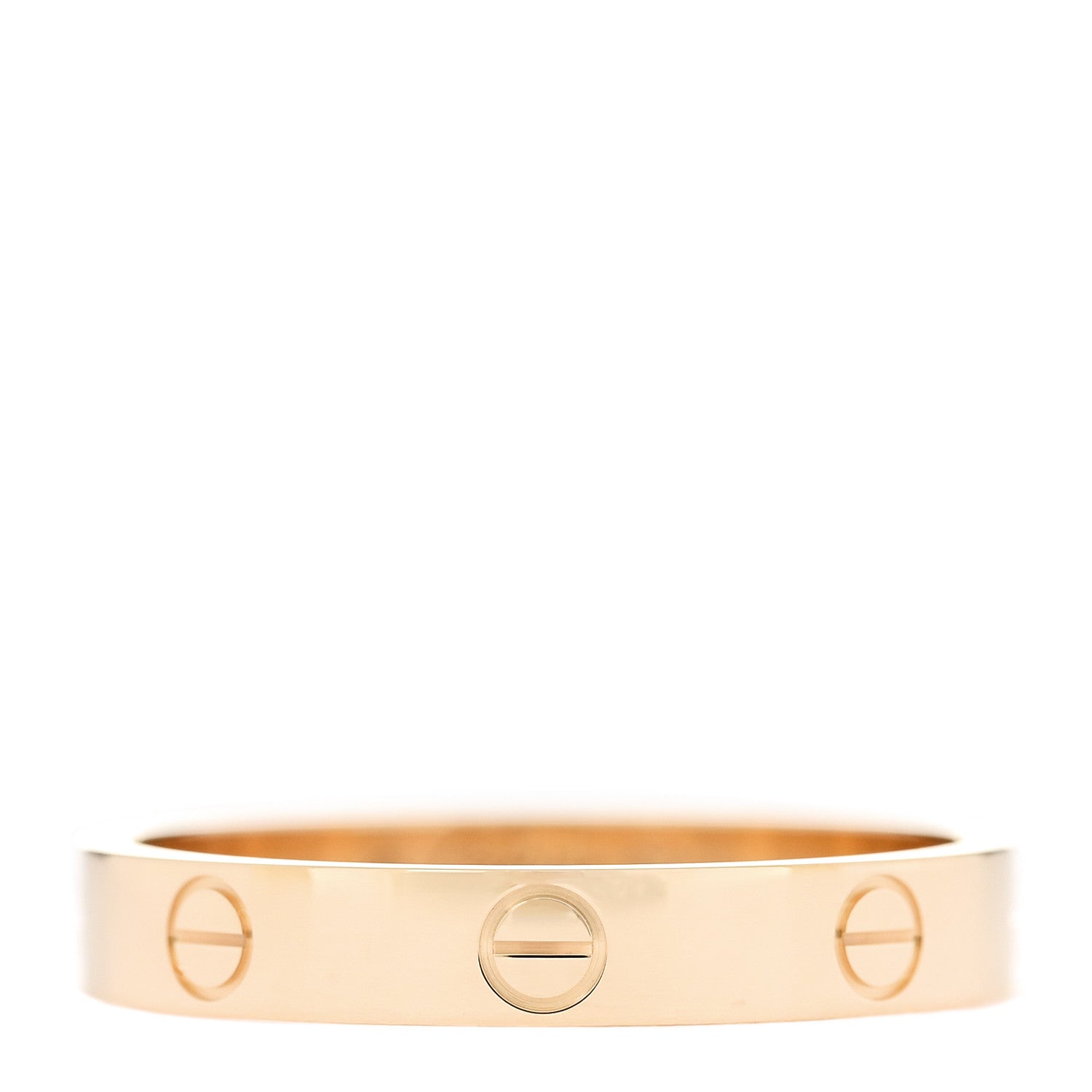 Cartier 18K Yellow Gold 3.5mm LOVE Wedding Band Ring 62 10 1 of 6