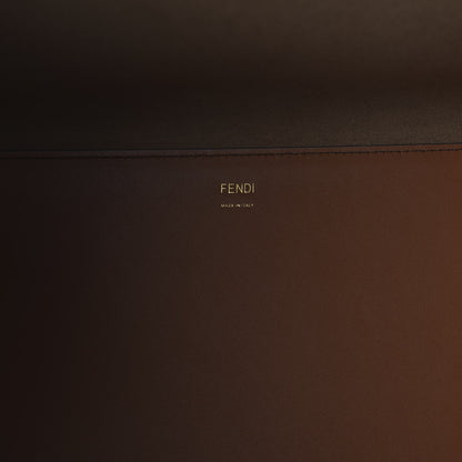 Fendi Vitello King Plexiglass Large Fendi Sunshine Shopper Tote Cuoio 8 of 10