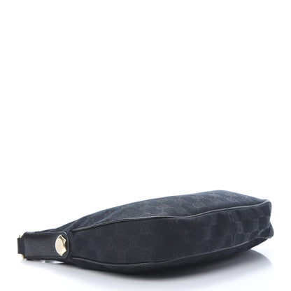 Gucci Monogram Small Charmy Hobo Black 4 of 13