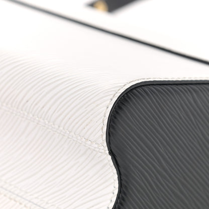 Louis Vuitton Epi Tortoiseshell Twist Shoulder Bag MM Black White 19 of 27