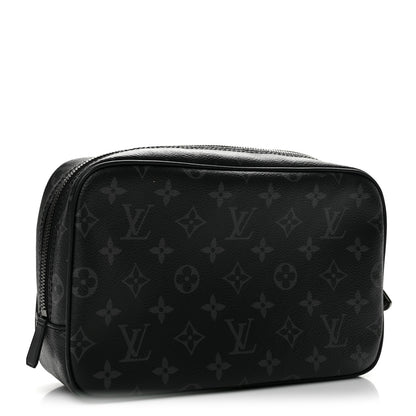 Louis Vuitton Monogram Eclipse Toilet Pouch GM 3 of 9
