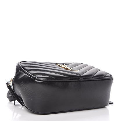 Saint Laurent Calfskin Matelasse Monogram Lou Belt Bag Black 4 of 10