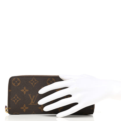 Louis Vuitton Monogram Clemence Wallet Fuchsia 2 of 8