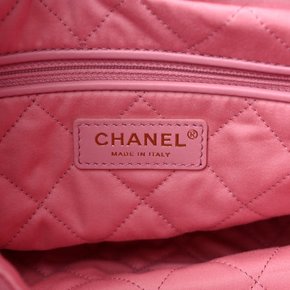 Chanel Shiny Calfskin Quilted Small Chanel 22 Pink 7 of 10