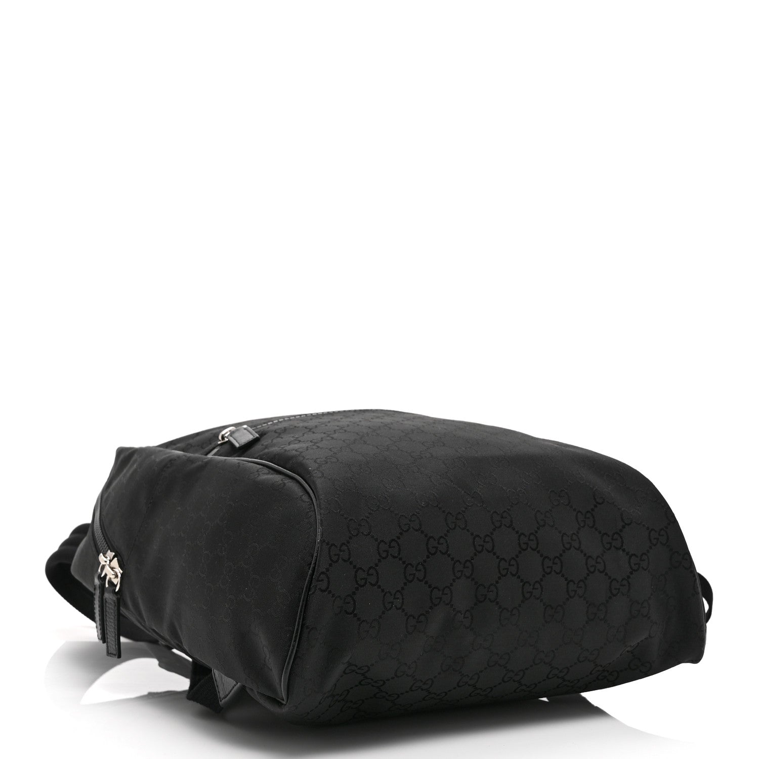 Gucci Nylon Monogram Slim Backpack Black 4 of 11