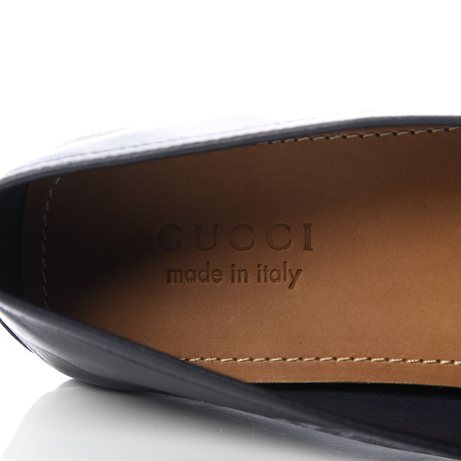 Gucci Nappa Web Mens Kanye Driver Loafers 9.5 Blue 8 of 8