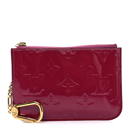 Louis Vuitton Vernis Key Pouch Magenta 1 of 8