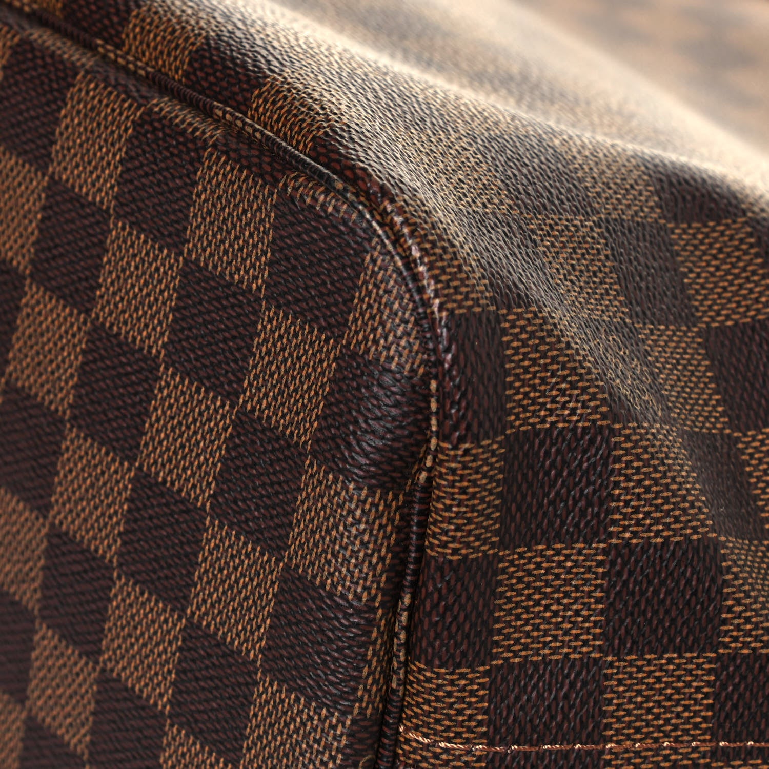 Louis Vuitton Damier Ebene Neo Neverfull MM Rose Ballerine 9 of 12