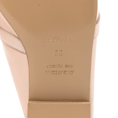 Hermes Goatskin Oz Mules 36 7 of 8