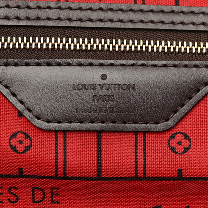 Louis Vuitton Damier Ebene Neverfull GM 6 of 13