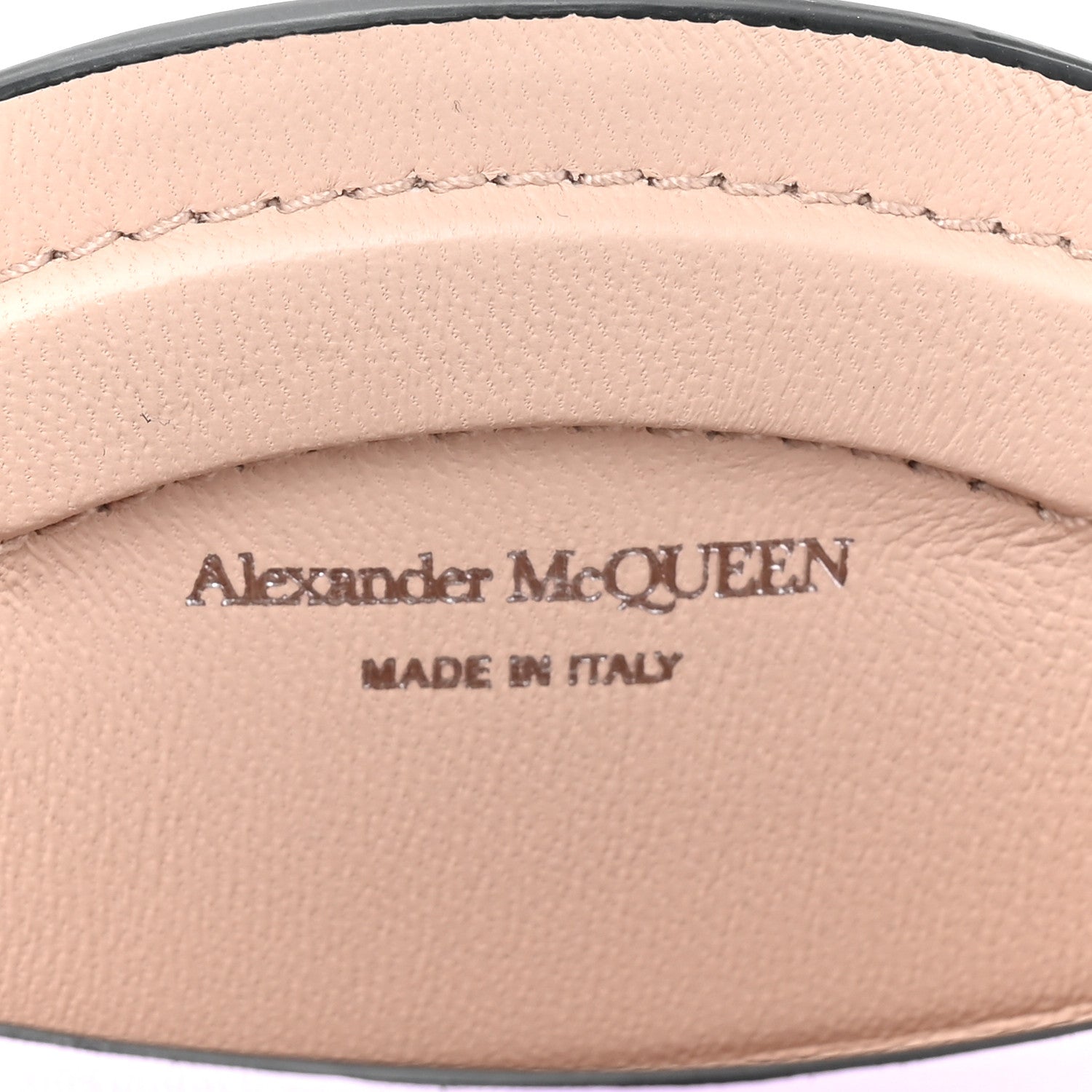 Alexander McQueen Calfskin Mini Curve Bucket Bag Light Purple 7 of 10
