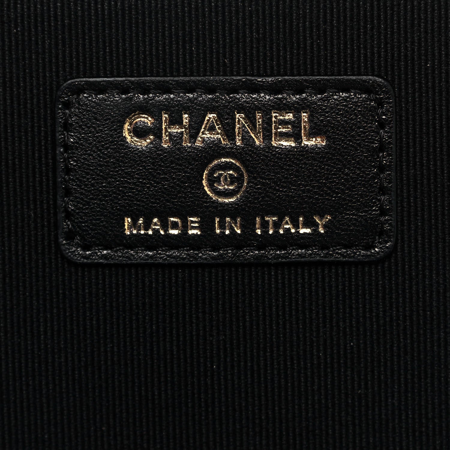 Chanel Lambskin Quilted Small Top Handle Vanity Case With Chain Black 6 of 11