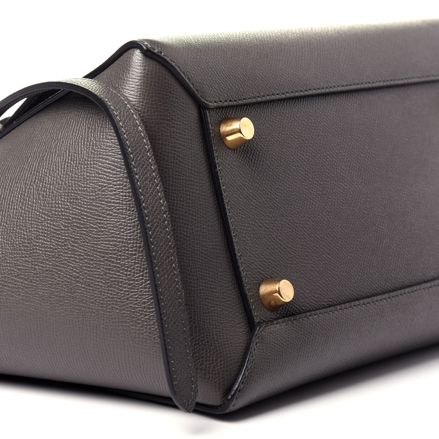 Celine Grained Calfskin Mini Belt Bag Grey 7 of 13